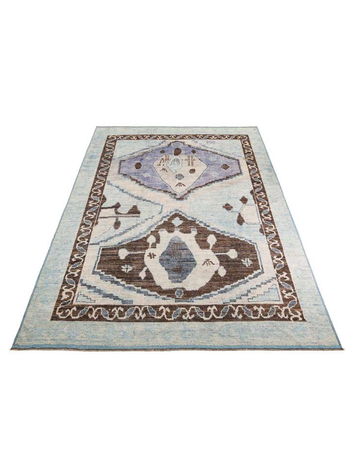 10' 3 x 14' 6 Hand Knotted Moroccan Wool Rug