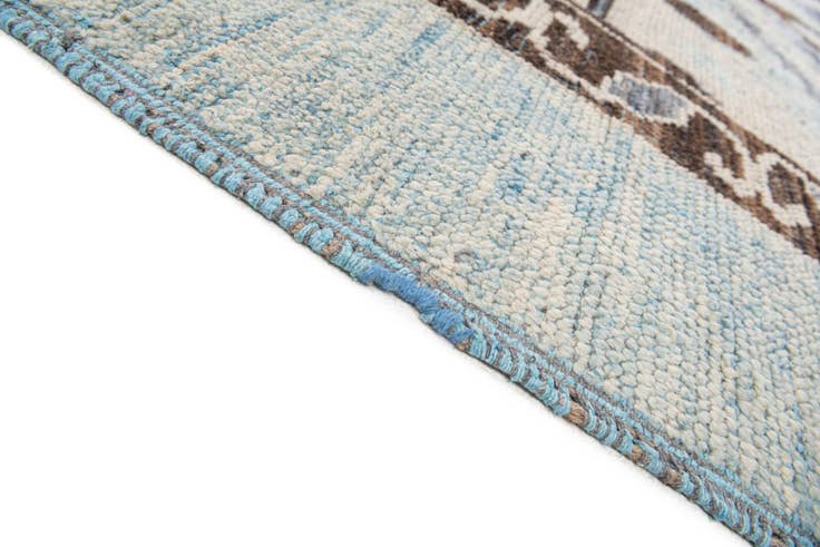 Detail image of 10' 3 x 14' 6 Hand Knotted Moroccan Wool Rug