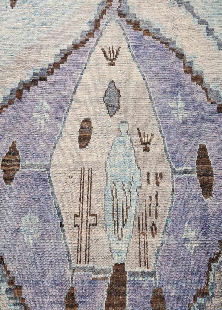 10' 3 x 14' 6 Hand Knotted Moroccan Wool Rug