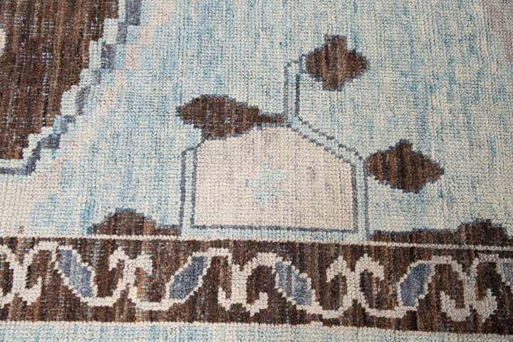 10' 3 x 14' 6 Hand Knotted Moroccan Wool Rug