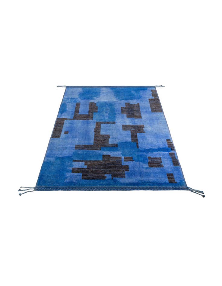 Detail image of 9' 2 x 12' 5  Hand Knotted Moroccan Wool Rug