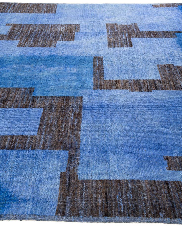 Detail image of 9' 2 x 12' 5  Hand Knotted Moroccan Wool Rug