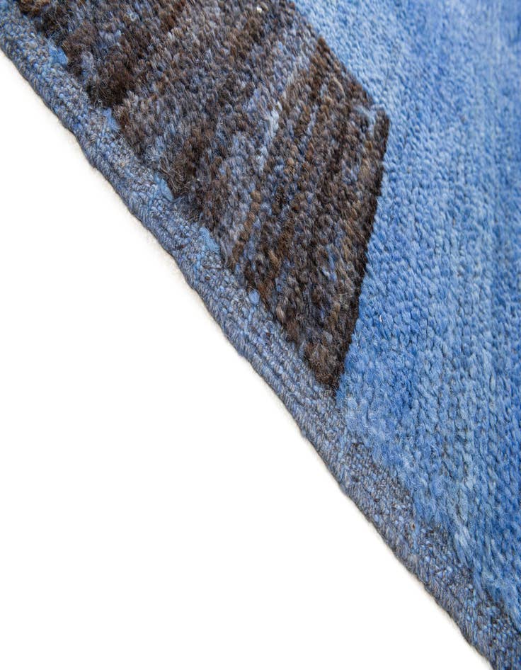 Detail image of 9' 2 x 12' 5  Hand Knotted Moroccan Wool Rug