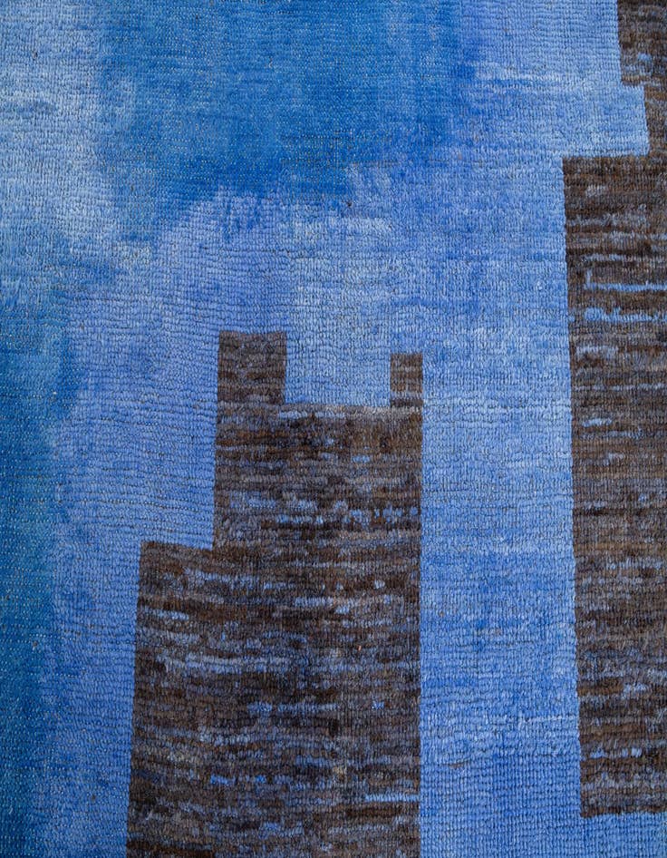 Detail image of 9' 2 x 12' 5  Hand Knotted Moroccan Wool Rug