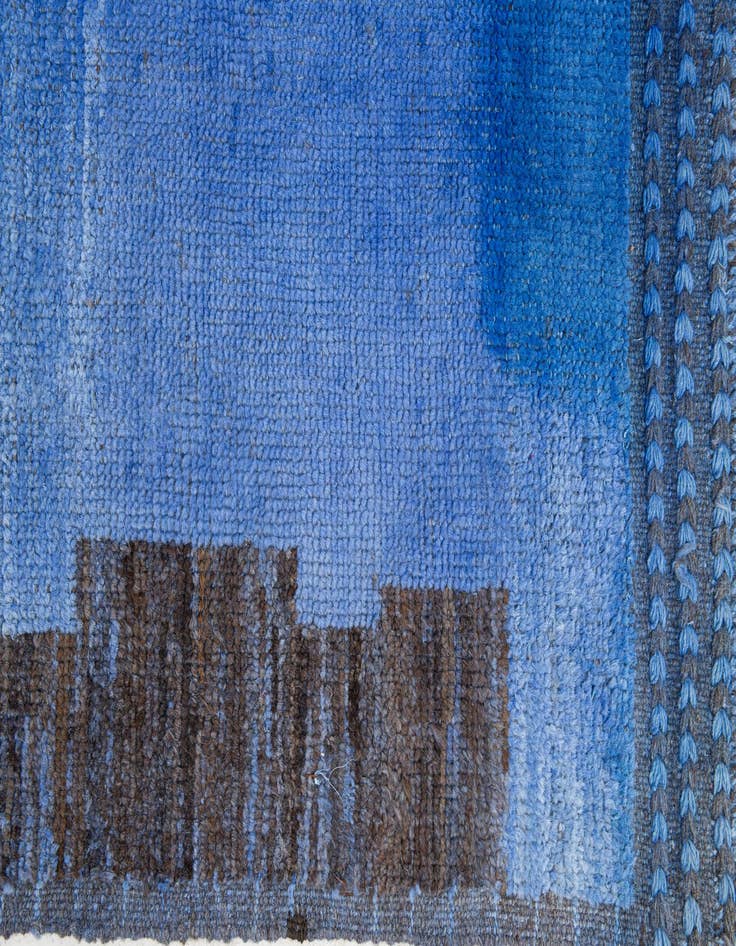 Detail image of 9' 2 x 12' 5  Hand Knotted Moroccan Wool Rug