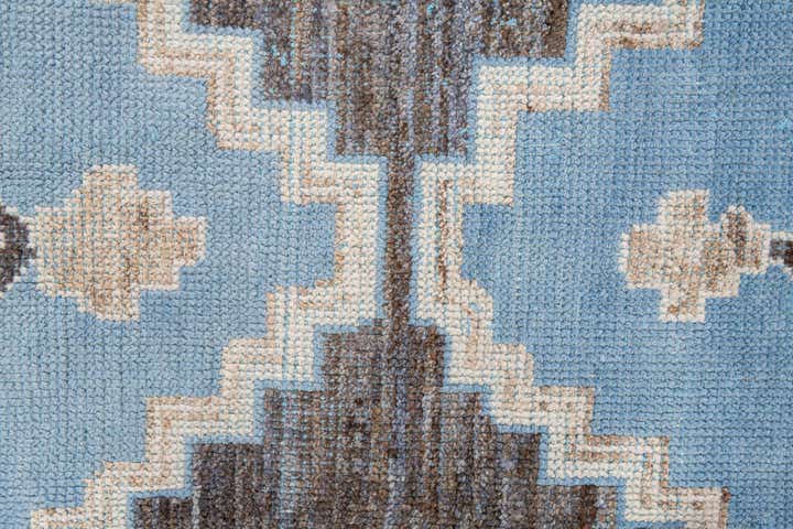 9' 4 x 13' 9 Hand Knotted Moroccan Wool Rug