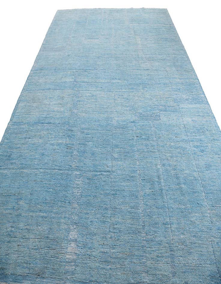 Detail image of 10' 5 x 13' 3 Hand Knotted Moroccan Wool Rug