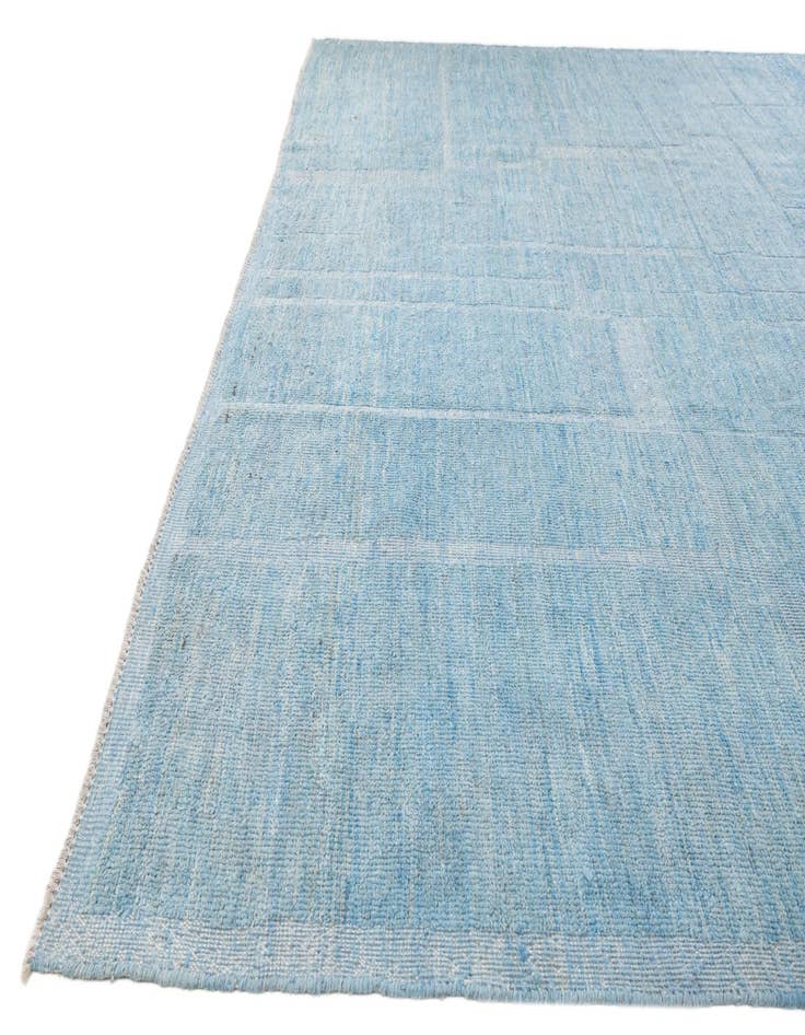 Detail image of 10' 5 x 13' 3 Hand Knotted Moroccan Wool Rug