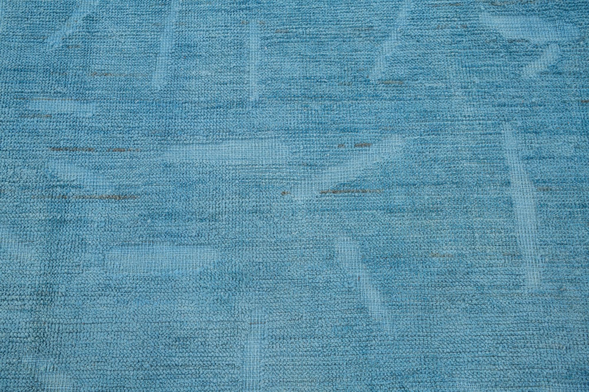 8' 9 x 12' Hand Knotted Moroccan Wool Rug