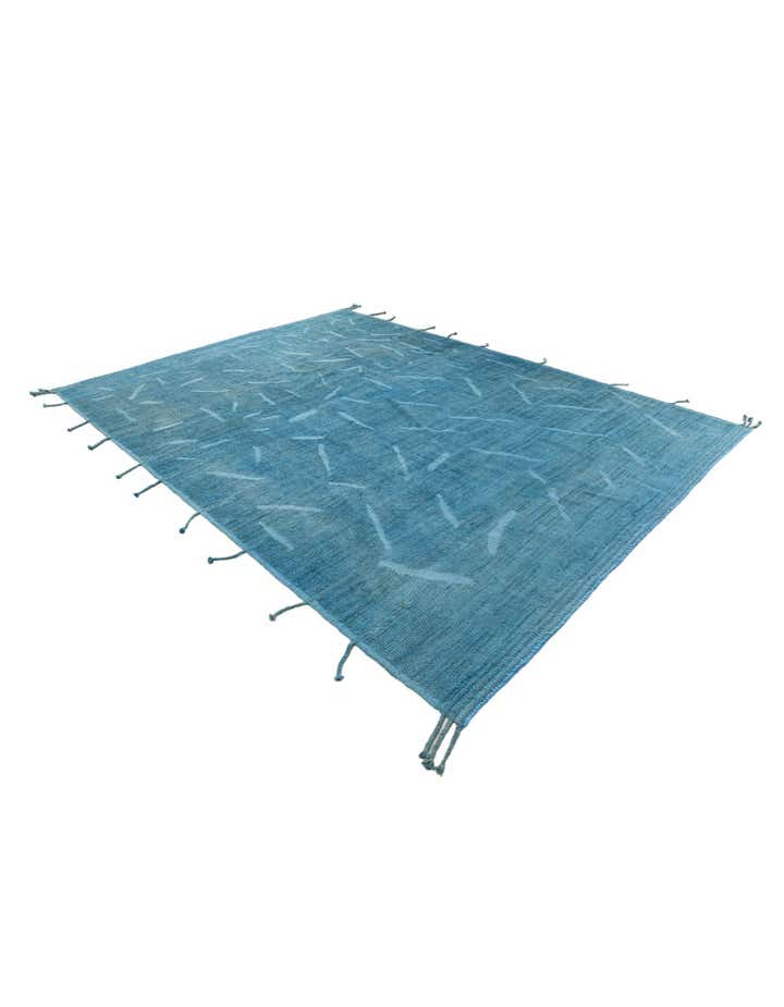 8' 9 x 11' 9 Hand Knotted Moroccan Wool Rug