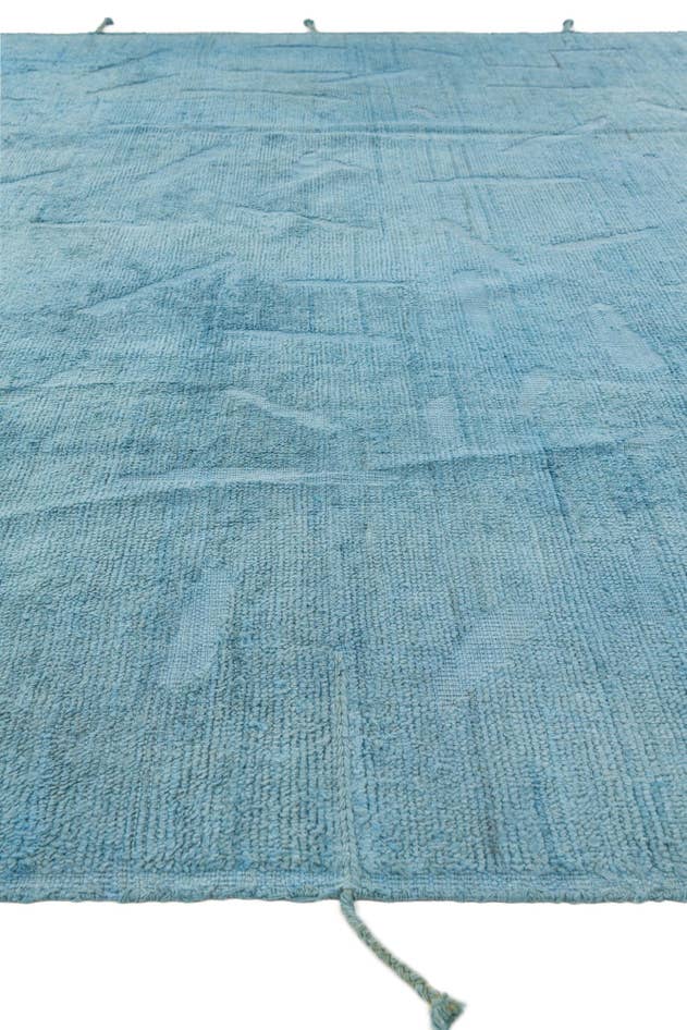 Detail image of 9' x 12' 1 Hand Knotted Moroccan Wool Rug