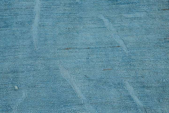 9' x 12' 1 Hand Knotted Moroccan Wool Rug