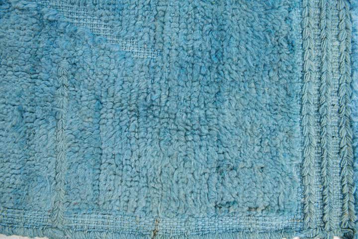 9' x 12' 1 Hand Knotted Moroccan Wool Rug