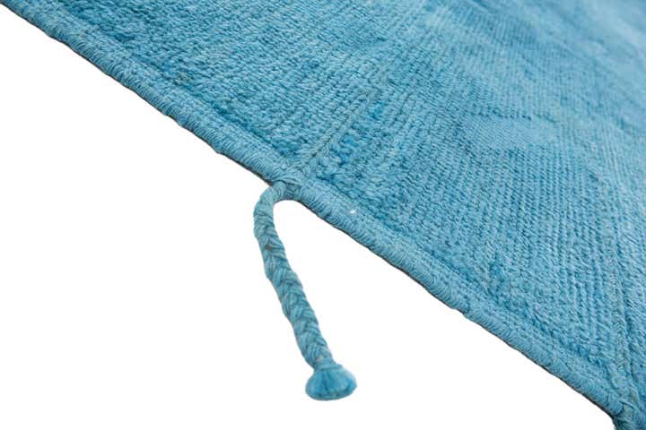 9' x 11' 9 Hand Knotted Moroccan Wool Rug