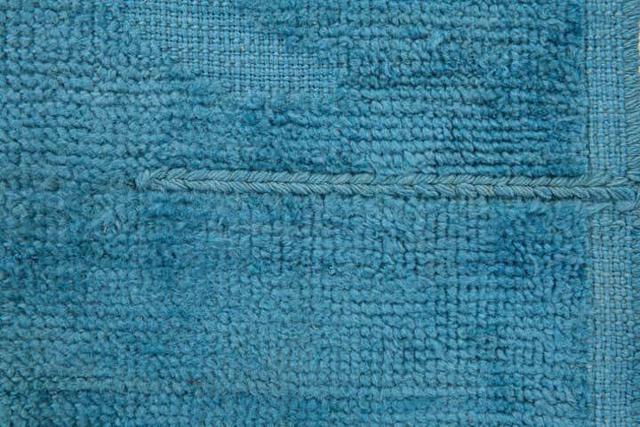 9' x 11' 9 Hand Knotted Moroccan Wool Rug