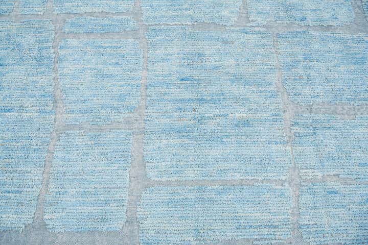 10' 2 x 14' 3 Hand Knotted Moroccan Wool Rug