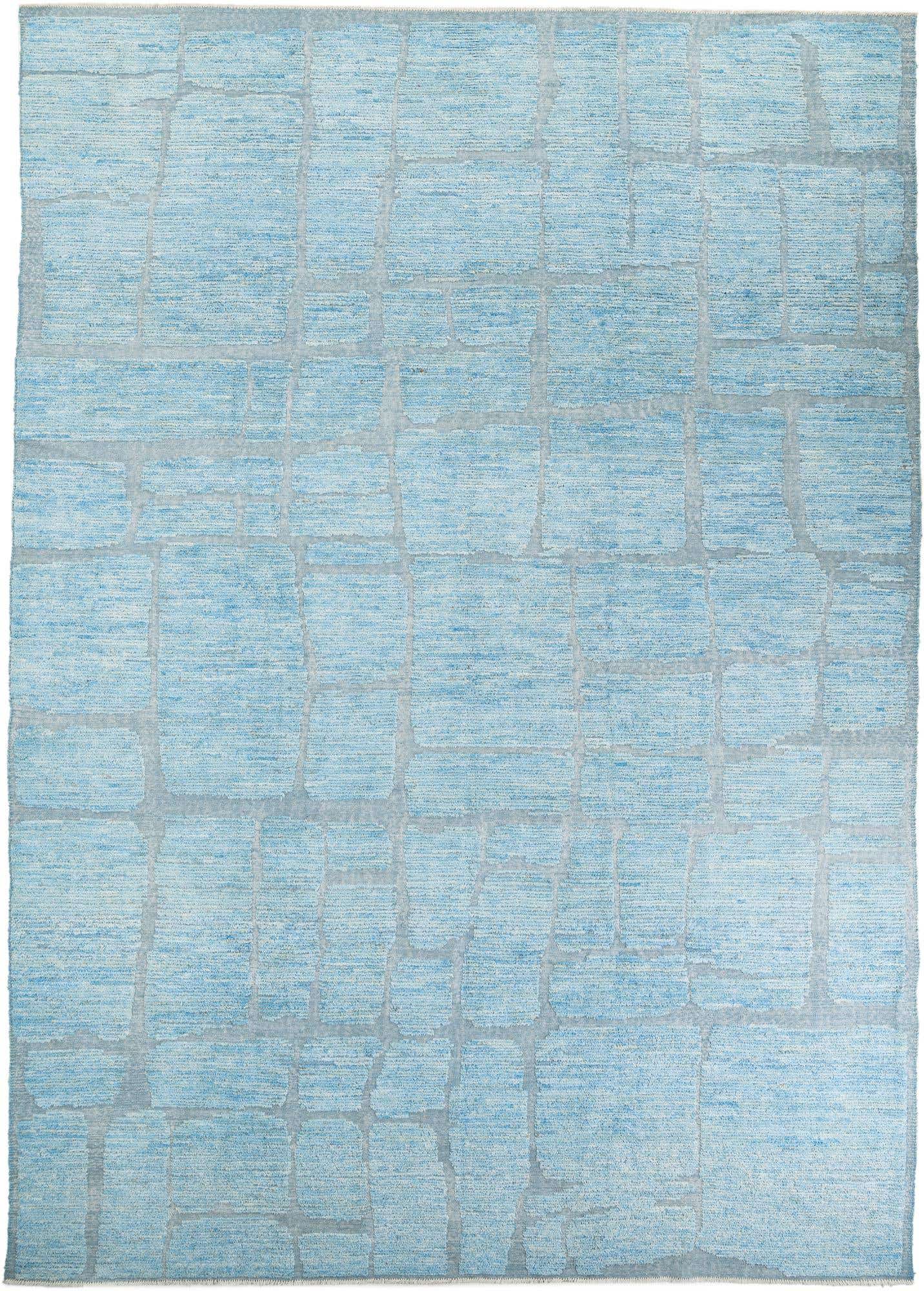 10' 2 x 14' 3 Hand Knotted Moroccan Wool Rug