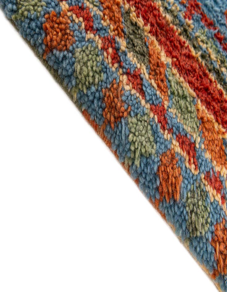 Detail image of 5' 5 x 7' 8  Hand Knotted Moroccan Wool Rug