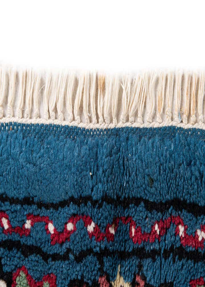 6' 7 x 10' 5 Hand Knotted Moroccan Wool Rug