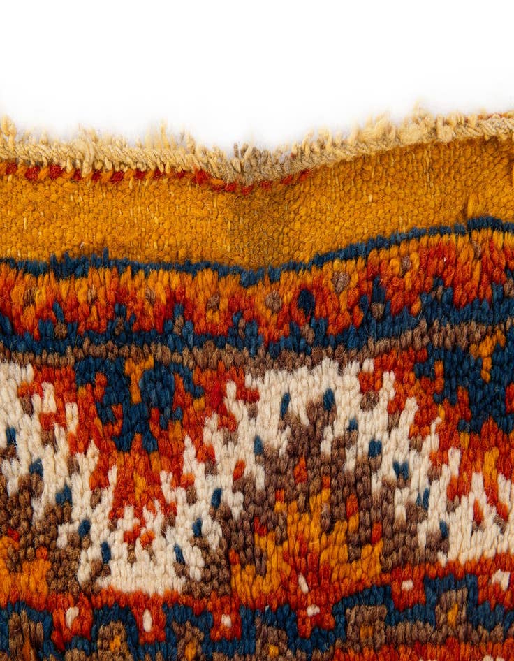 Detail image of 4' 3 x 6' 3  Hand Knotted Moroccan Wool Rug