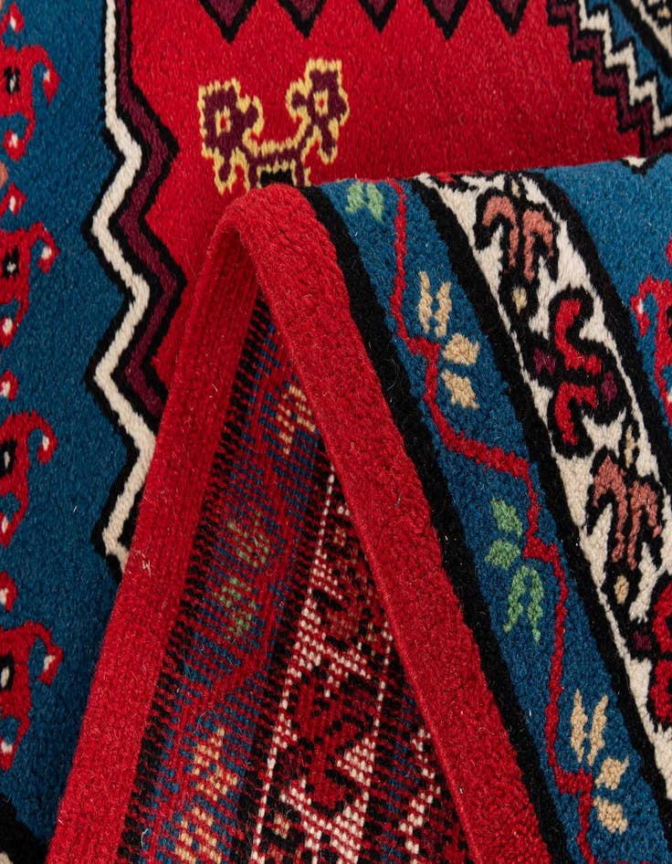 Detail image of 2' 7 x 5' 4  Hand Knotted Moroccan Wool Rug