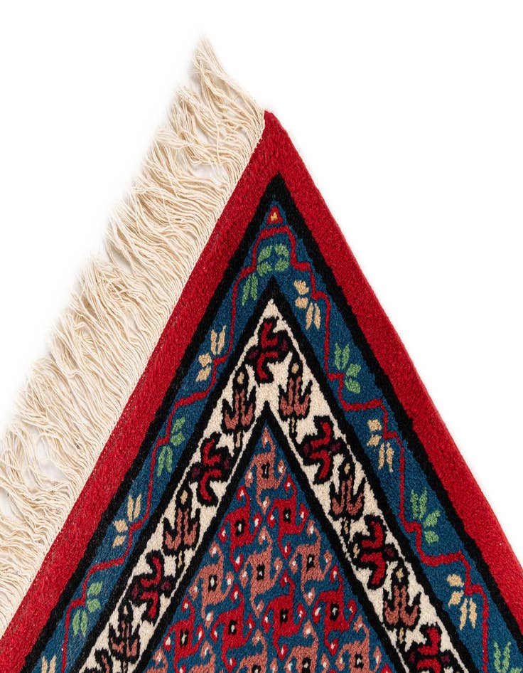 Detail image of 2' 7 x 5' 4  Hand Knotted Moroccan Wool Rug