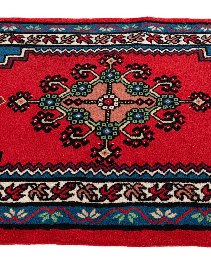 Detail image of 2' 7 x 5' 4  Hand Knotted Moroccan Wool Rug