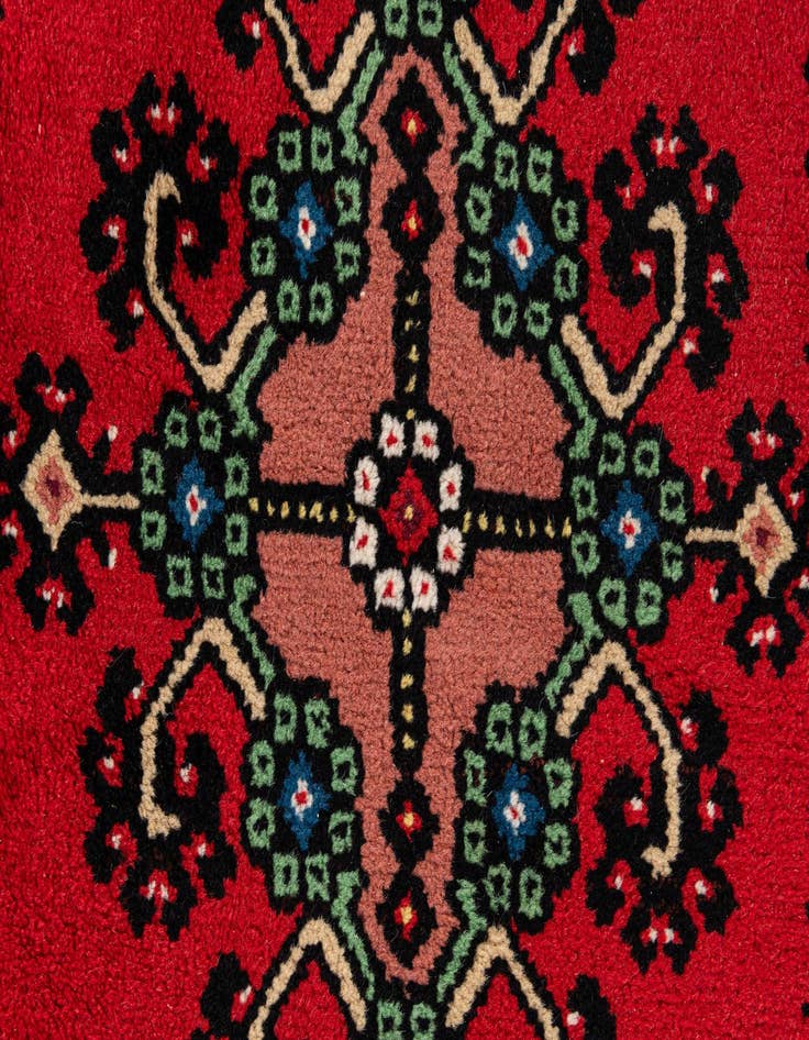 Detail image of 2' 7 x 5' 4  Hand Knotted Moroccan Wool Rug