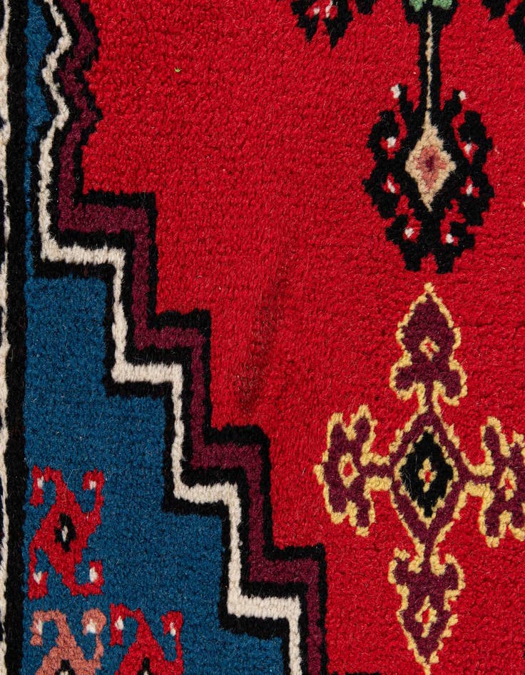 Detail image of 2' 7 x 5' 4  Hand Knotted Moroccan Wool Rug