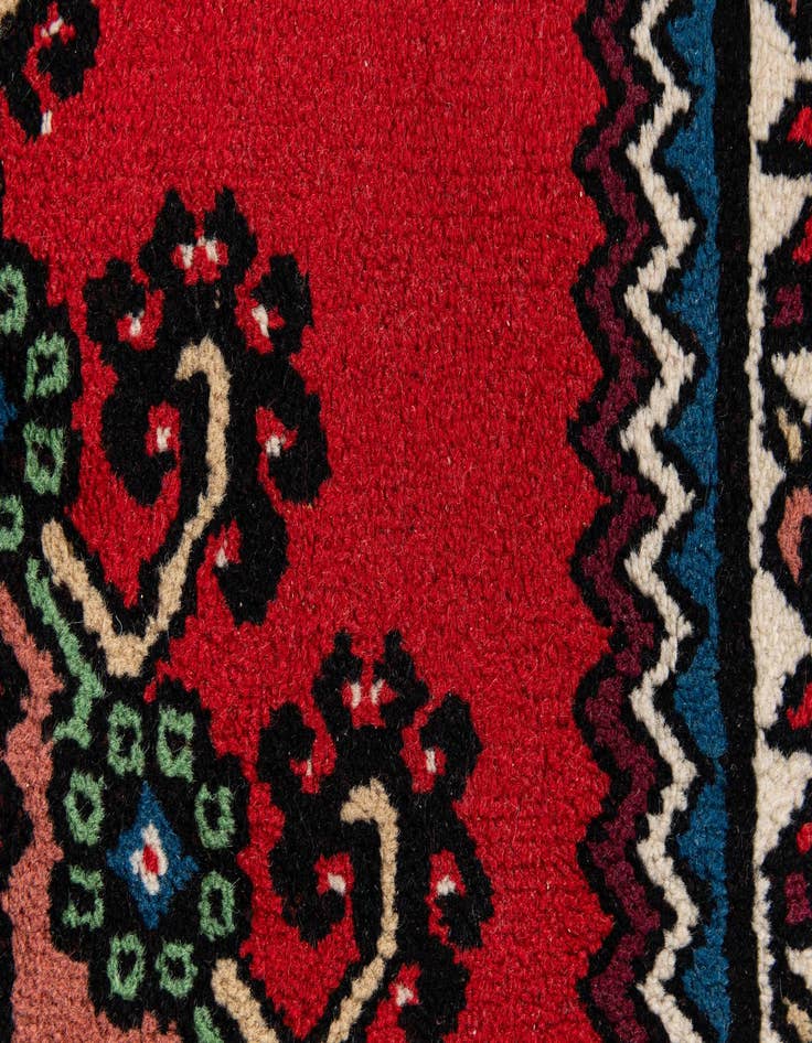Detail image of 2' 7 x 5' 4  Hand Knotted Moroccan Wool Rug