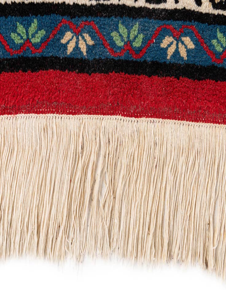 Detail image of 2' 7 x 5' 4  Hand Knotted Moroccan Wool Rug