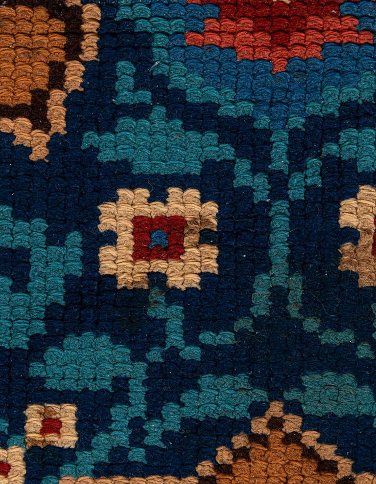 Detail image of 8' x 11' 8  Hand Knotted Moroccan Wool Rug