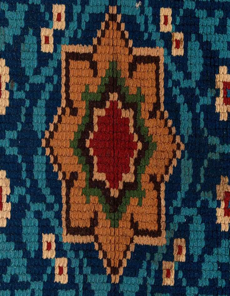 Detail image of 8' x 11' 8  Hand Knotted Moroccan Wool Rug