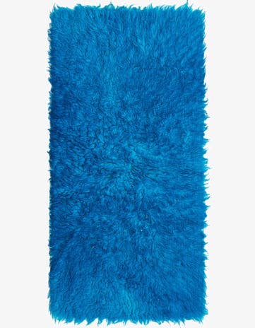 2' 3 x 4' 5 Hand Knotted Moroccan Wool Rug