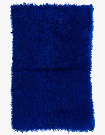 3' 7 x 5' 7 Hand Knotted Moroccan Wool Rug