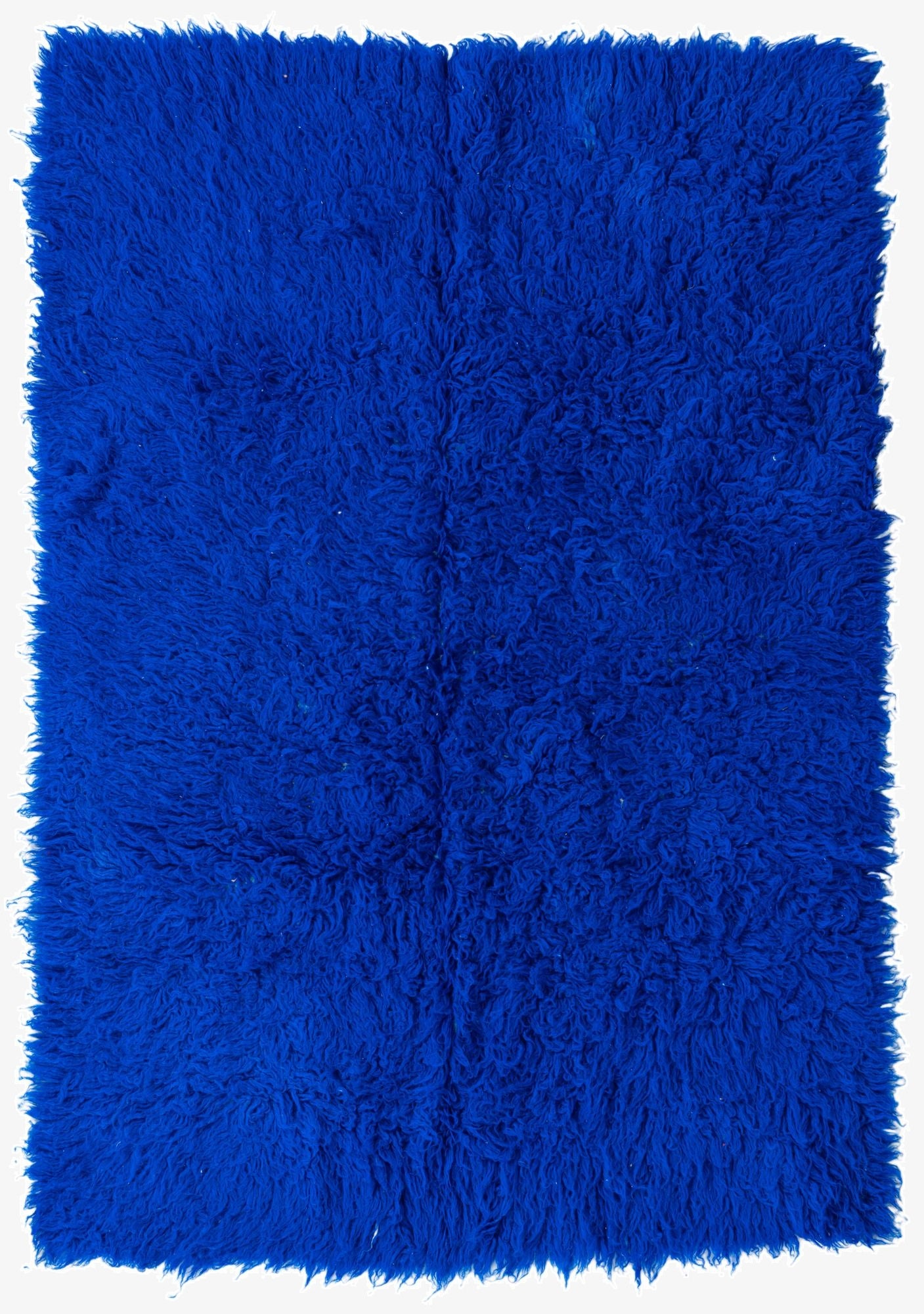 4' 3 x 6' 1  Hand Knotted Moroccan Wool Rug