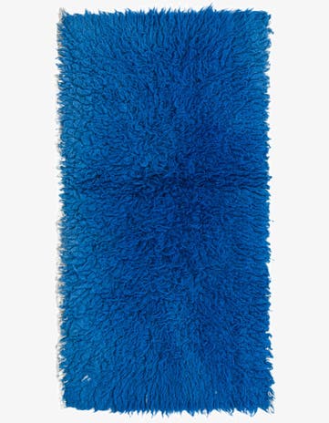 2' 5 x 4' 8 Hand Knotted Moroccan Wool Rug