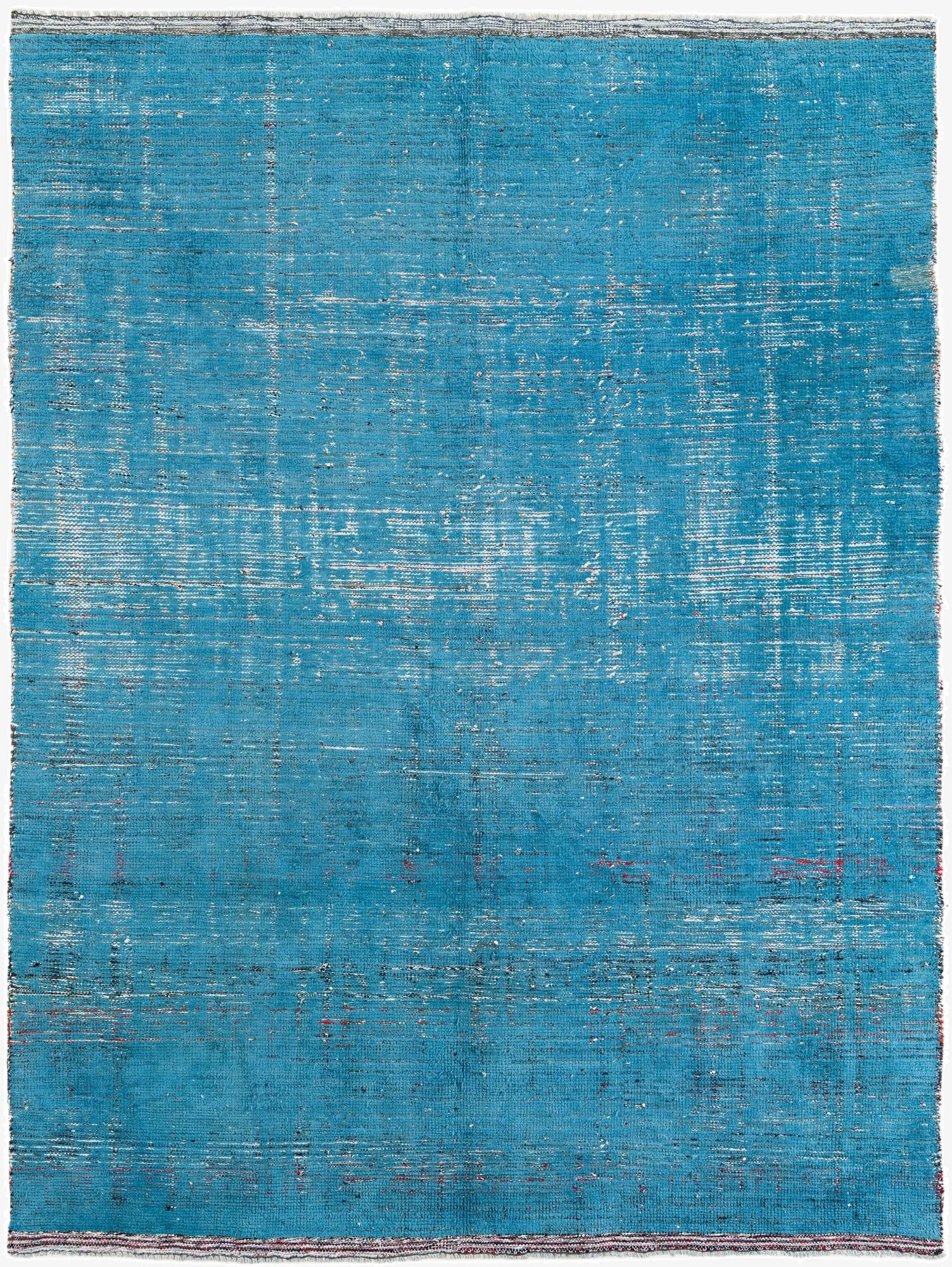 7' 7 x 10' 2  Hand Knotted Moroccan Wool Rug