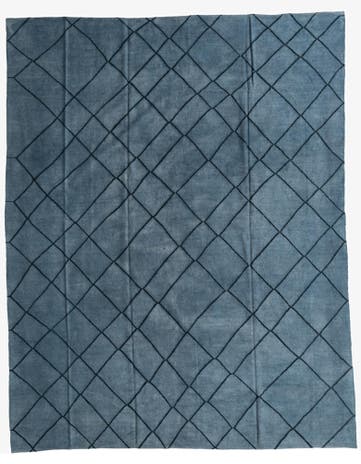 10' 6 x 13' 3 Hand Woven Moroccan Wool Rug
