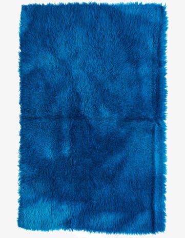 3' 9 x 6' Hand Knotted Moroccan Wool Rug