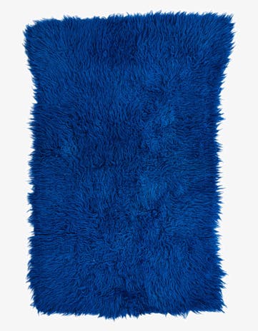 2' 3 x 3' 8 Hand Knotted Moroccan Wool Rug