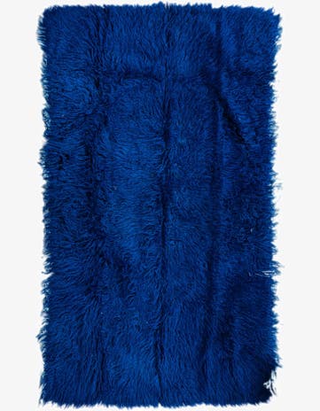 3' x 5' 2 Hand Knotted Moroccan Wool Rug