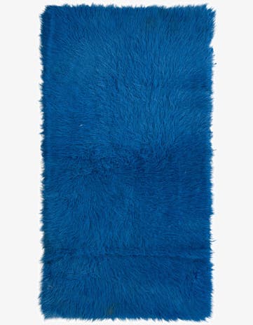 2' 11 x 5' 6 Hand Knotted Moroccan Wool Rug