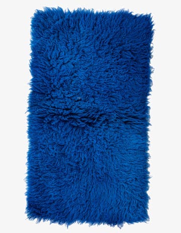 2' 2 x 3' 11 Hand Knotted Moroccan Wool Rug