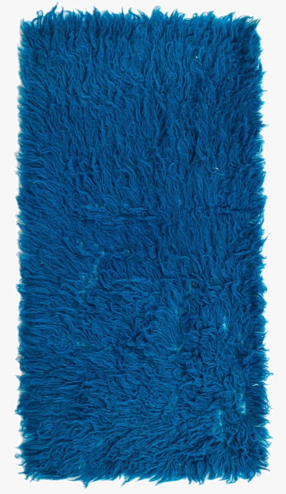 2' x 3' 7  Hand Knotted Moroccan Wool Rug