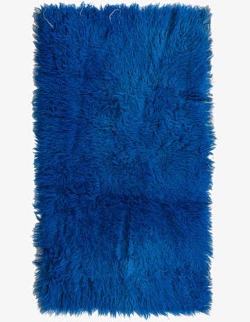 3' x 5' 2 Hand Knotted Moroccan Wool Rug