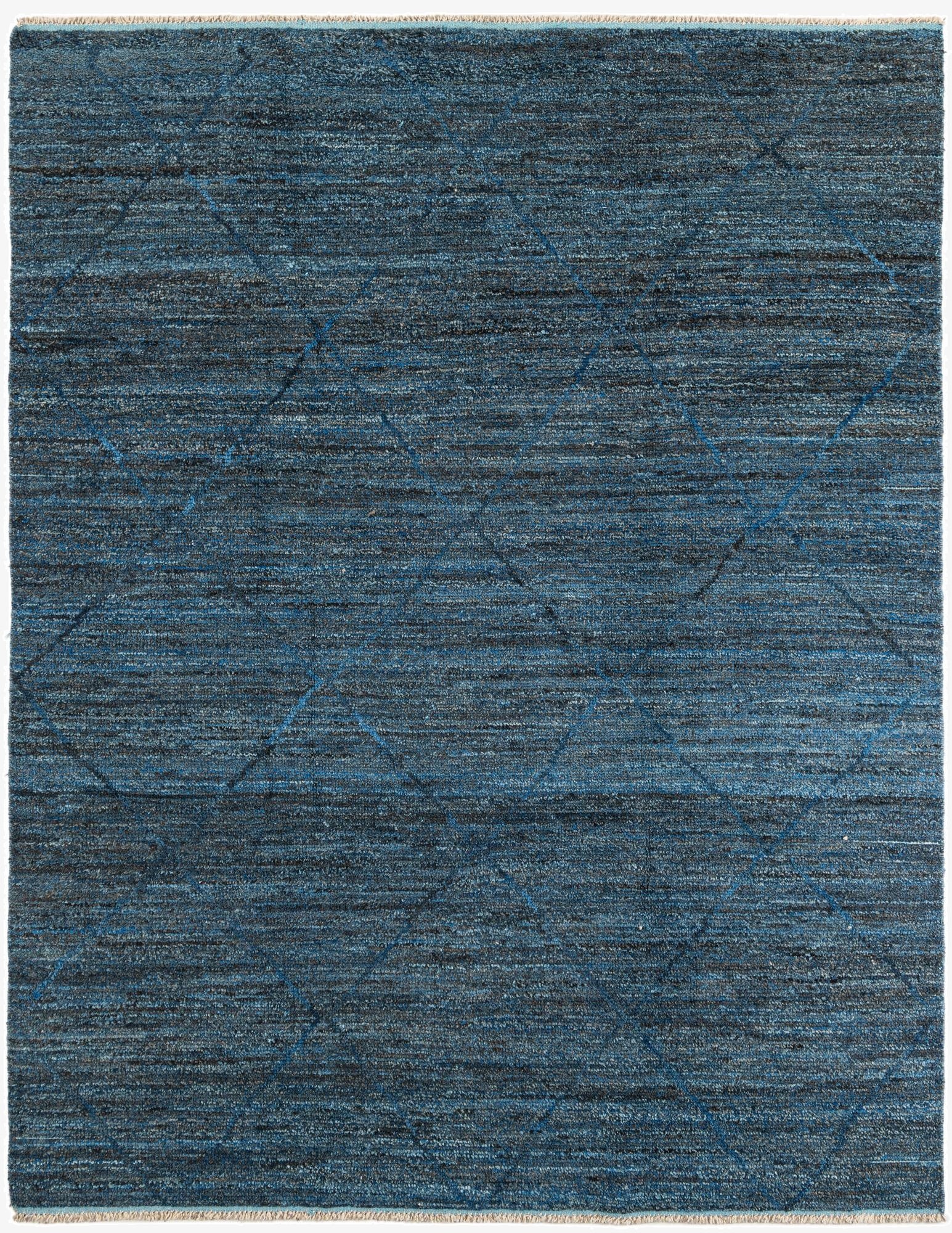 7' 10 x 10' 2  Hand Knotted Moroccan Wool Rug