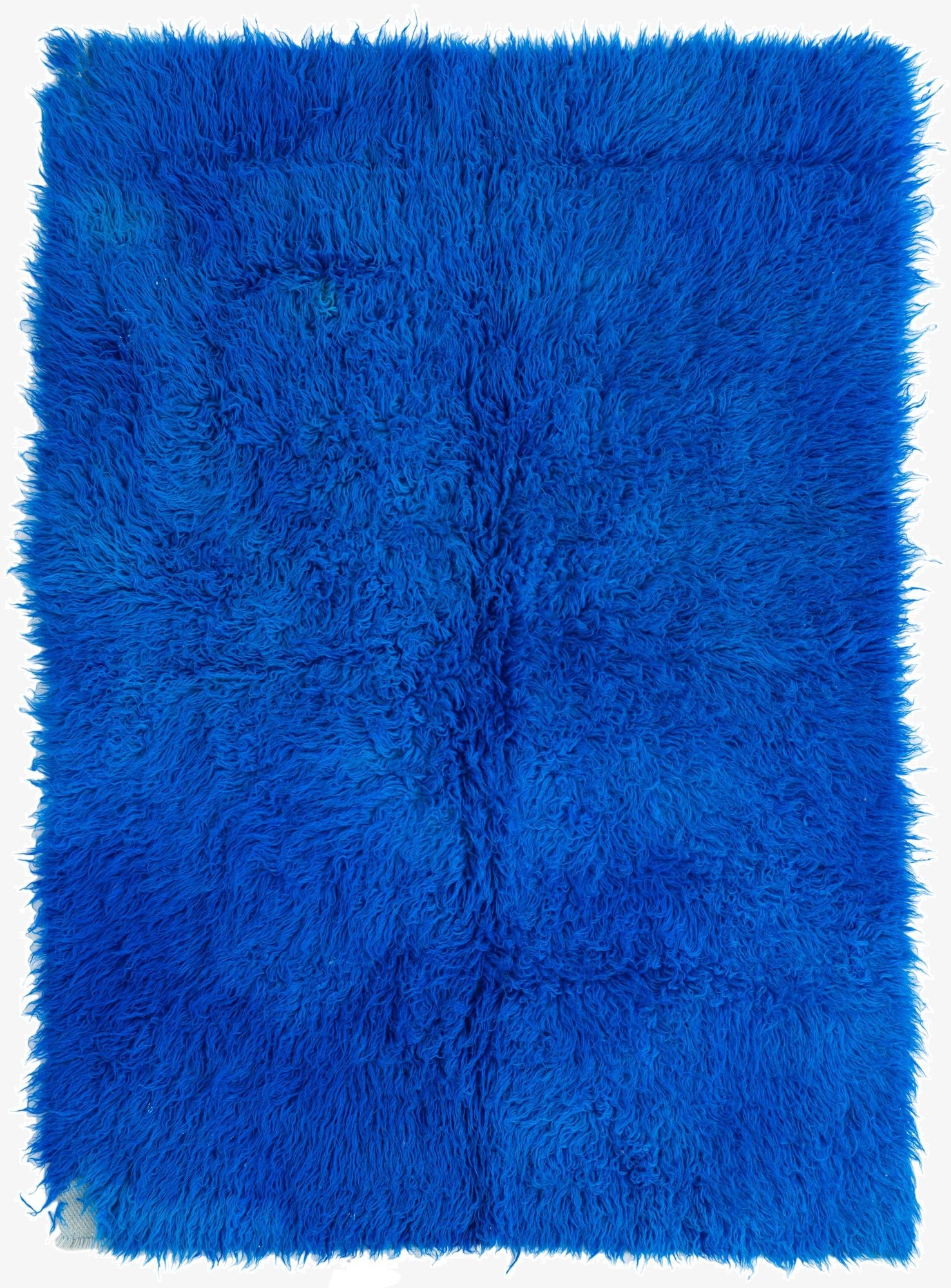 4' 7 x 6' 5  Hand Knotted Moroccan Wool Rug