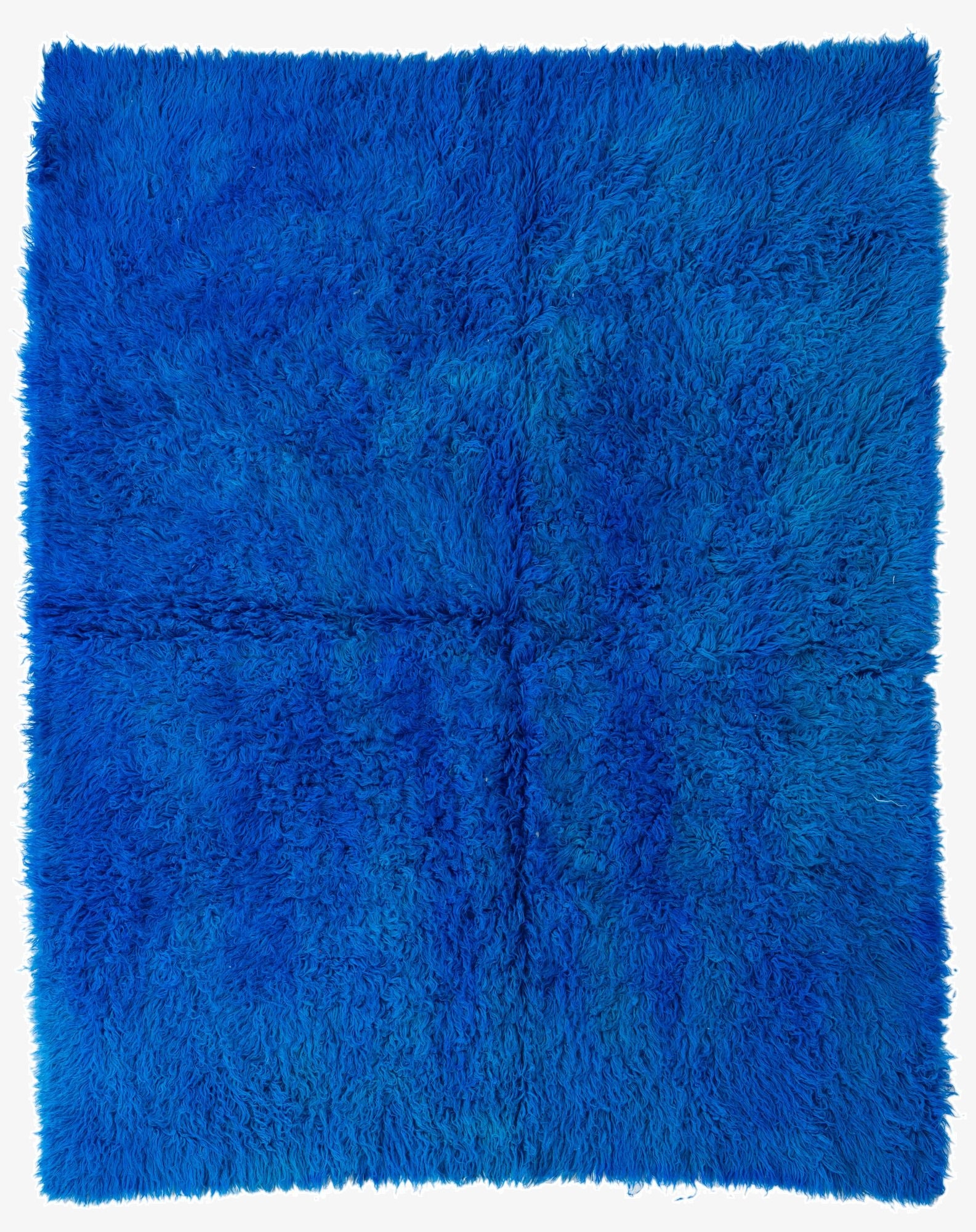 195cm x 245cm  Hand Knotted Moroccan Wool Alfombra