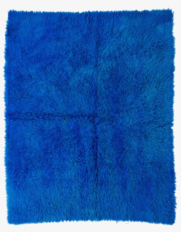 6' 5 x 8' Hand Knotted Moroccan Wool Rug